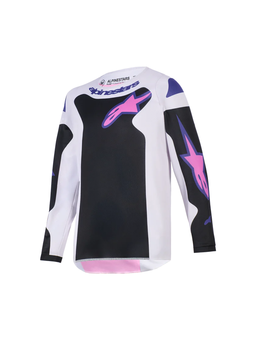 Product Image for Alpinestars Fluid Grid Crosströja Lila Svart Barn