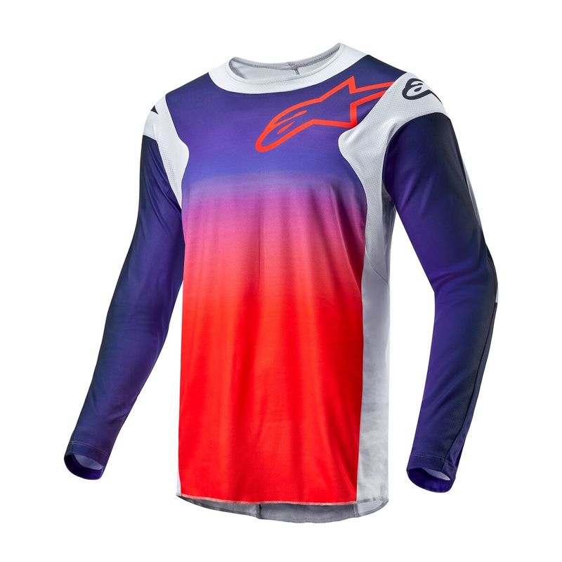 Product Image for Alpinestars Racer Hoen Crosströja Grå Hot Orange Blå