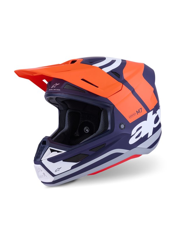 Product Image for Alpinestars S-M7 Core Crosshjälm Orange Blå