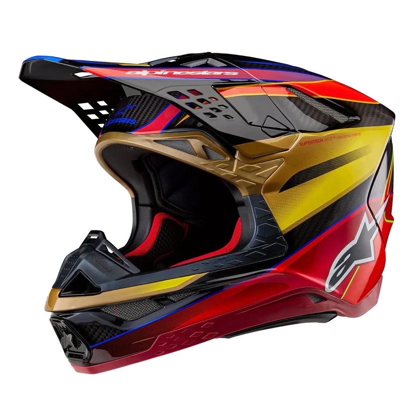 Product Image for Alpinestars Supertech S-M10 Era Crosshjälm Guld Röd