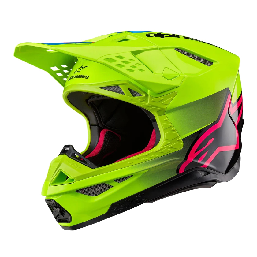 Product Image for Alpinestars Supertech M10 Unite Crosshjälm Fluo-Gul