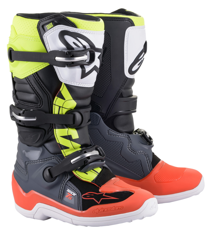 Product Image for Alpinestars Tech 7s Junior Neongul Röd