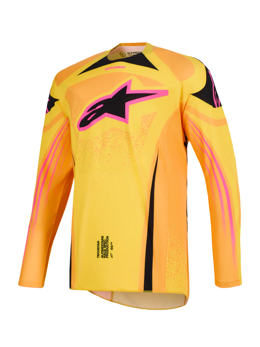 Product Image for Alpinestars Techstar Nomur Crosströja Orange Gul Rosa