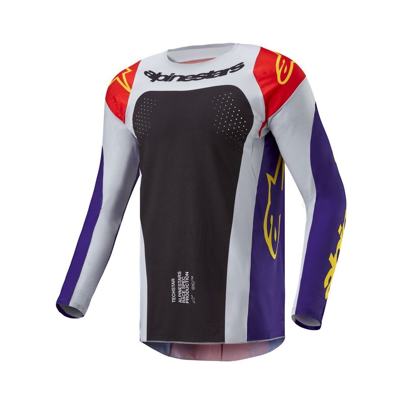 Product Image for Alpinestars Techstar Ocuri Crosströja Hot Orange Lila Svart