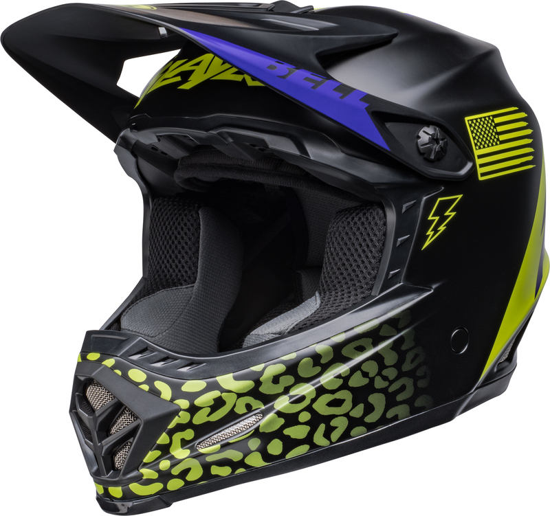 Product Image for Bell Moto-9 Mips Slayco Crosshjälm Svart Neongul Barn
