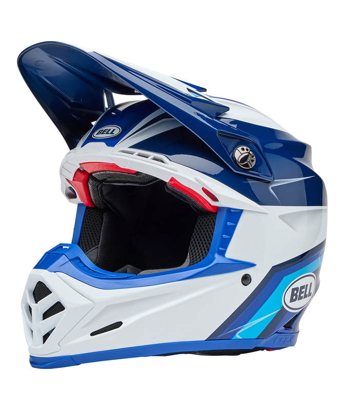 Product Image for Bell Moto-9S Flex Crosshjälm Merchant Gloss Blue