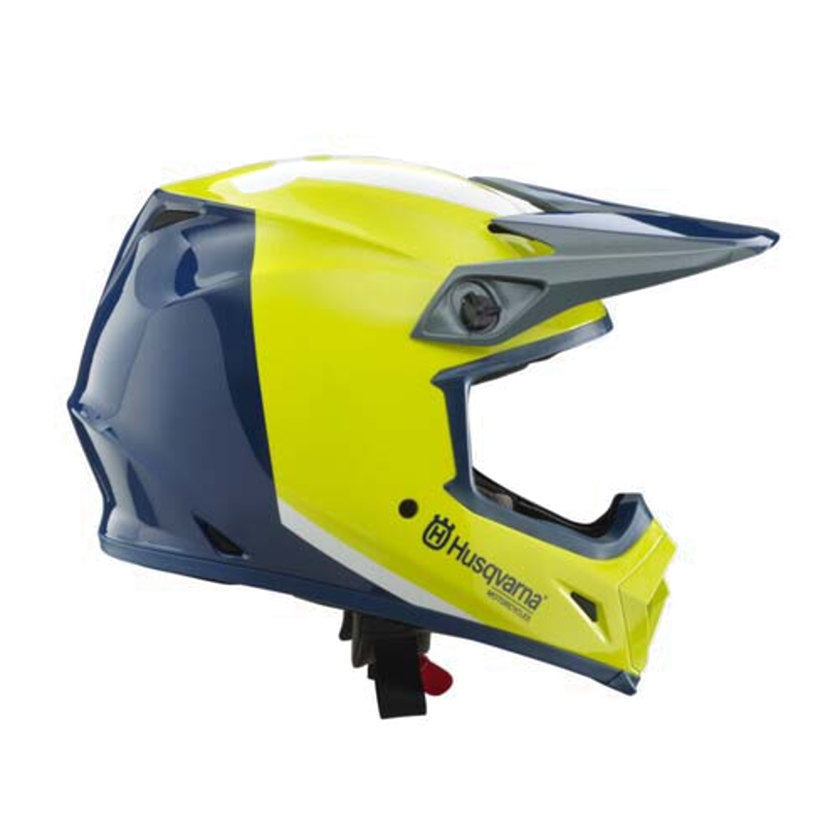 Product Image for Husqvarna MX-9 Mips Authentic Crosshjälm Blå Gul