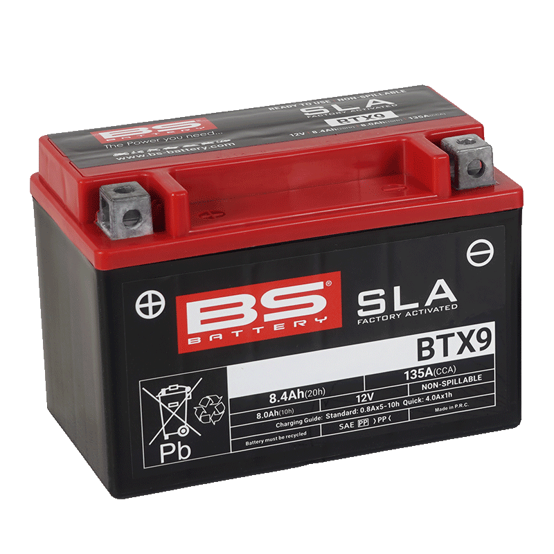Product Image for BS Battery BTX9 AGM MC-batteri