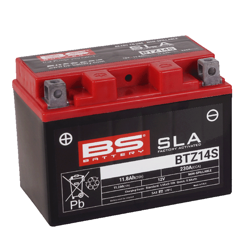 Product Image for BS Battery BTZ14S AGM MC-batteri