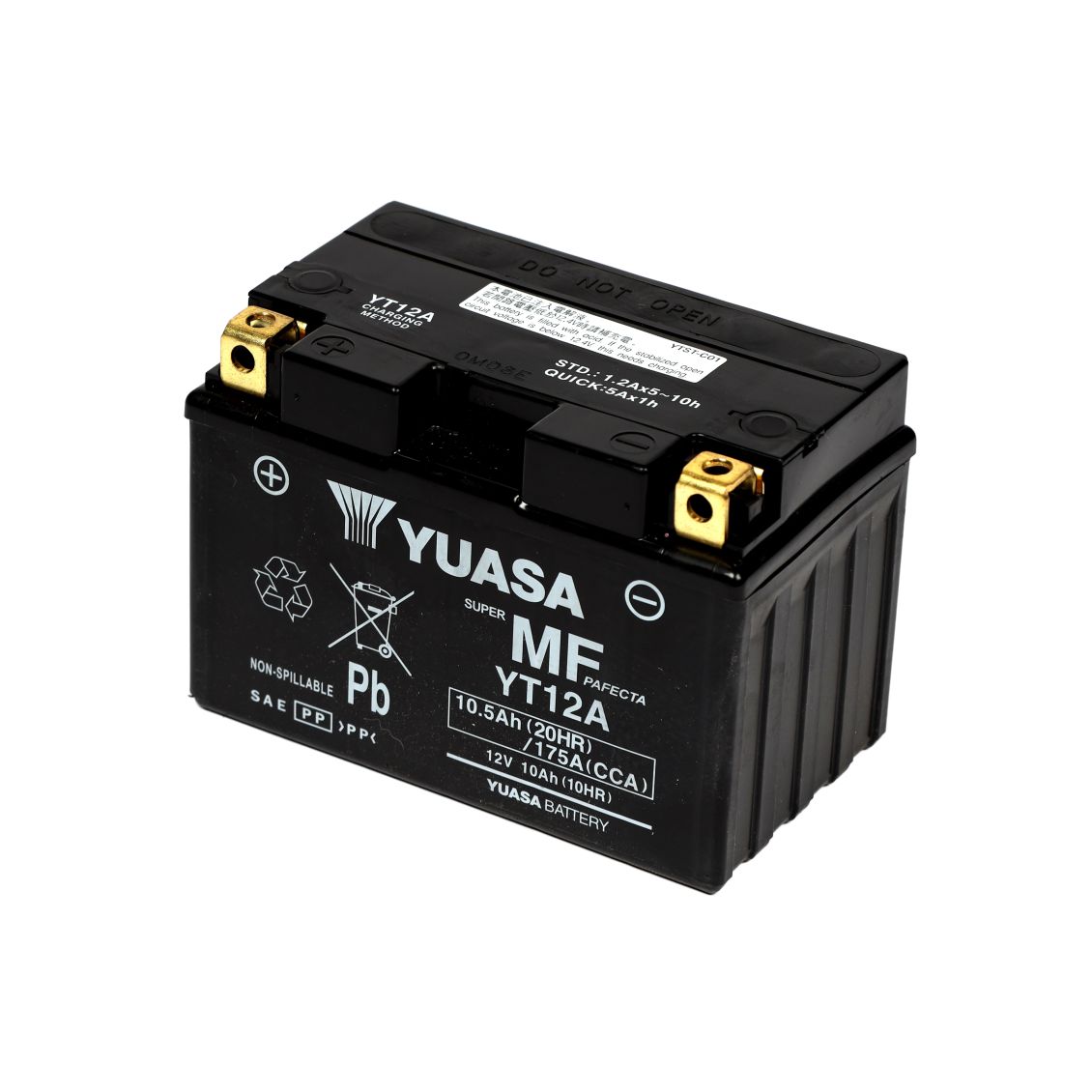 Product Image for Yuasa YT12A AGM MC-batteri