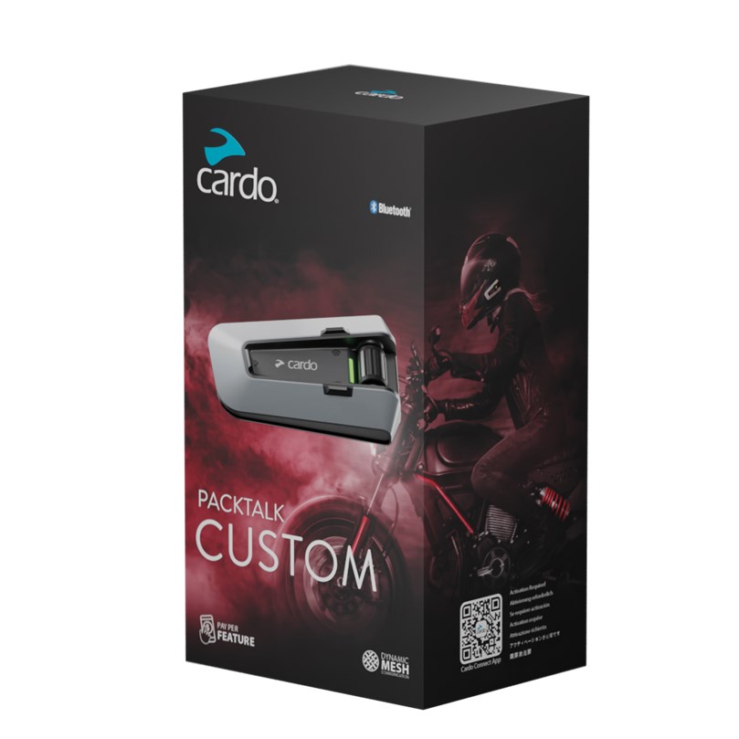 Product Image for Cardo Intercom Packtalk Custom Single