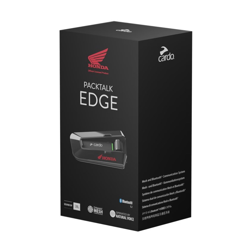 Product Image for Cardo Intercom Packtalk EDGE Single Honda