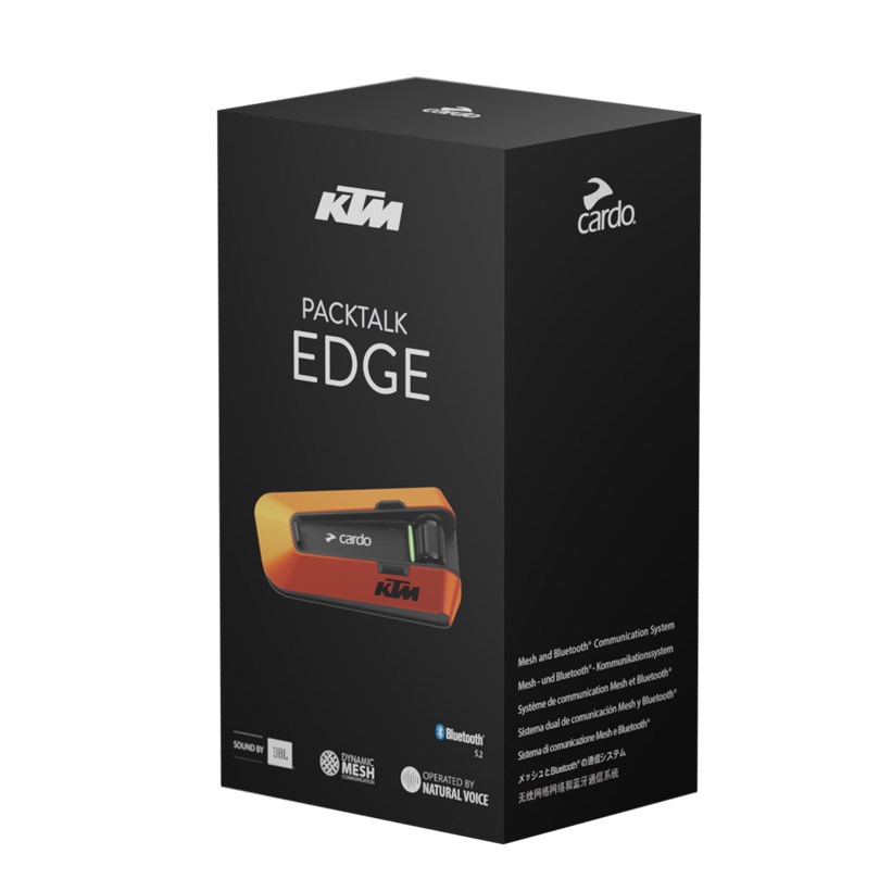 Product Image for Cardo Intercom Packtalk EDGE Single KTM