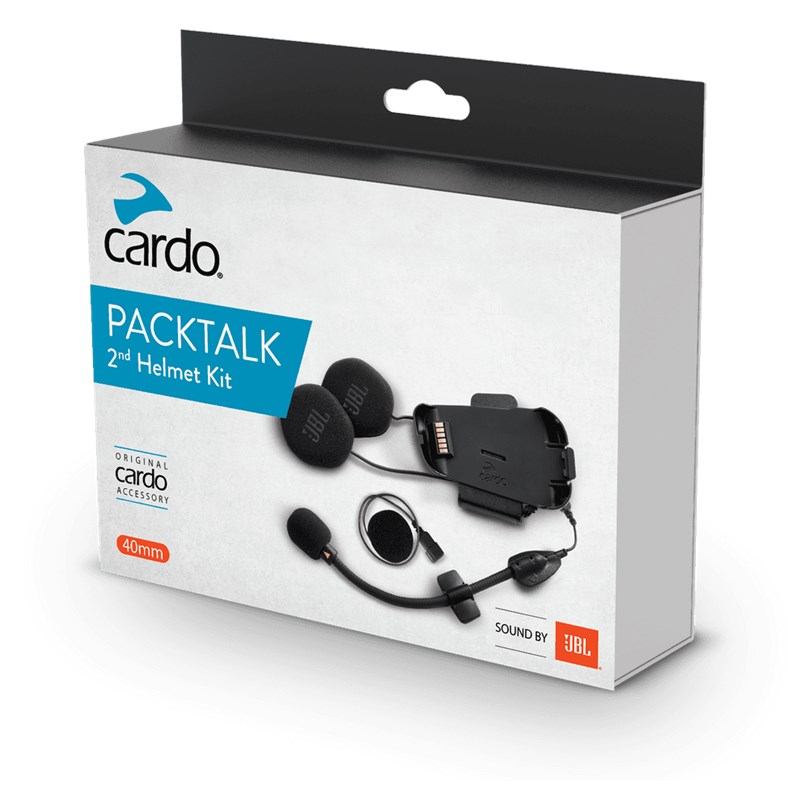 Product Image for Cardo Packtalk BOLD/BLACK 2nd Helmet JBL Kit