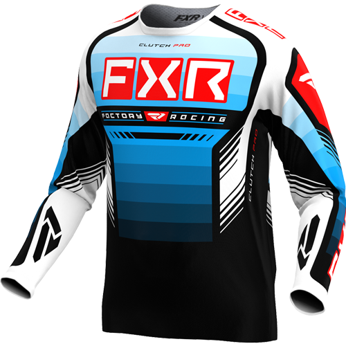Product Image for FXR Clutch Pro Crosströja Blå Röd Svart