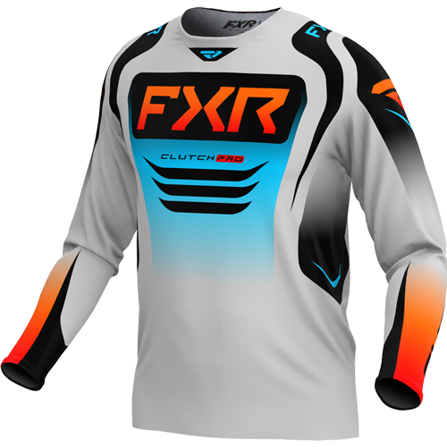 Product Image for FXR Clutch Pro Crosströja Grå Blå Orange