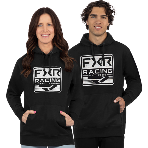 Product Image for FXR Emblem Cotton Hoodie Svart