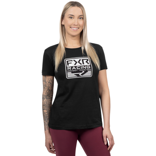 Product Image for FXR Emblem Premium T-Shirt Svart Dam