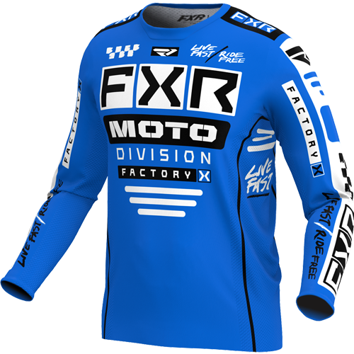Product Image for FXR Podium Crosströja Barn Blå Svart