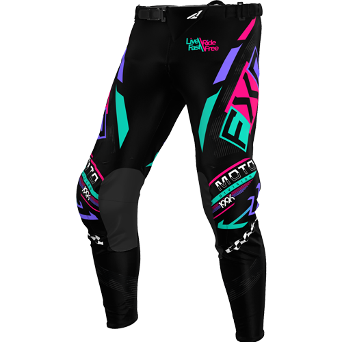 Product Image for FXR Podium Gladiator Crossbyxor Svart Coral Mint