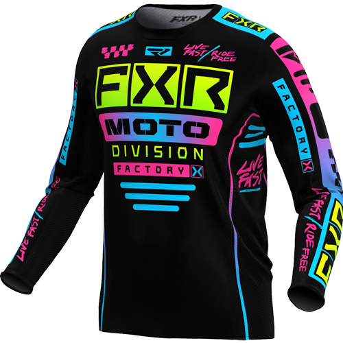 Product Image for FXR Podium Gladiator Crosströja Svart Candy