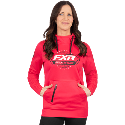 Product Image for FXR Race Division Tech Po Hoodie Röd Dam