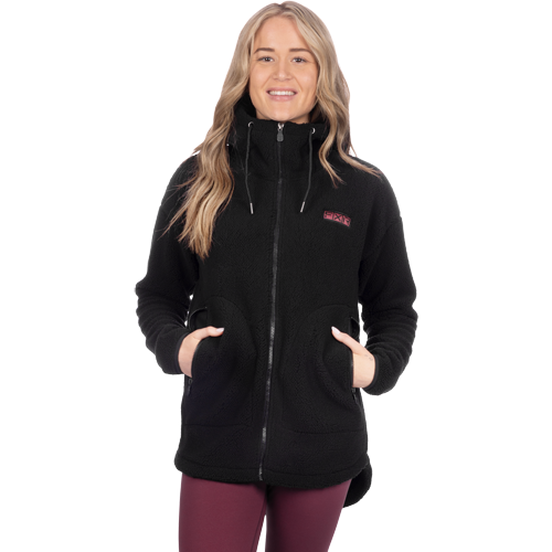 Product Image for FXR Sapphire Sherpa Fleecejacka Svart Dam
