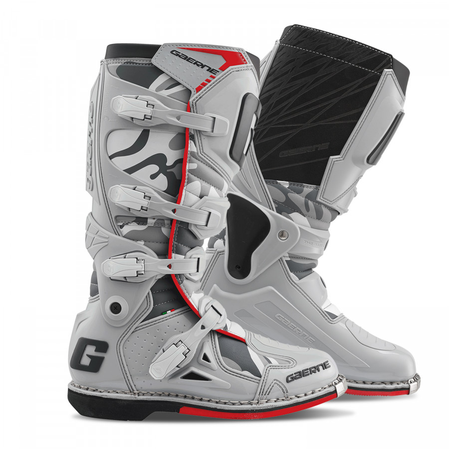 Product Image for Gaerne Fastback Endurance Snow Camo Crosstövlar Grå Vit