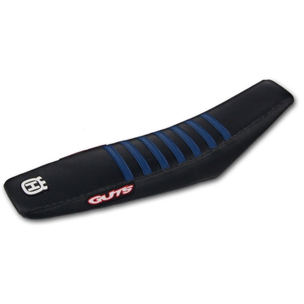 Product Image for Guts Ribbed Sadelöverdrag Förhöjt 27mm Svart Blå