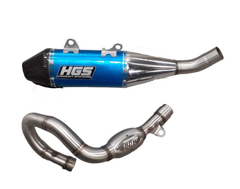 Product Image for HGS Komplett Avgassystem 4T Blå Carbon