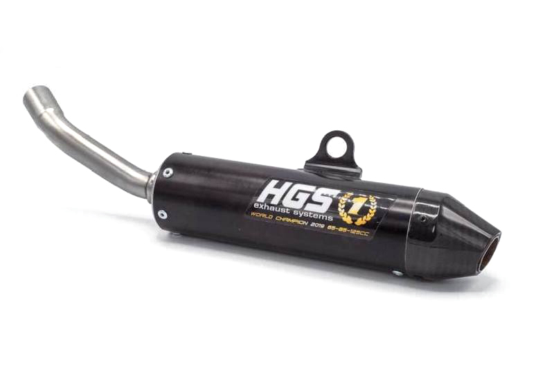 Product Image for HGS Ljuddämpare 2T Racing Svart med Kolfiber End Cap