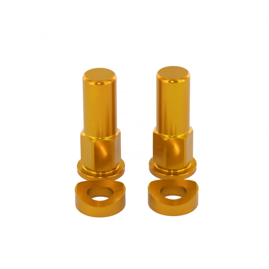 Product Image for Holeshot Däcklås mutter + bricka Guld