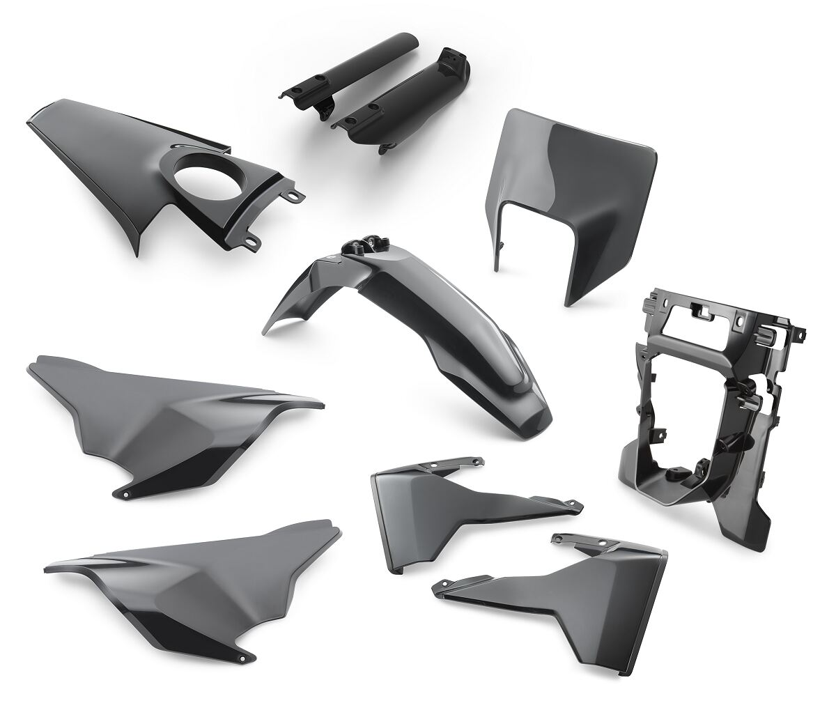 Product Image for Husqvarna Plastic parts kit black
