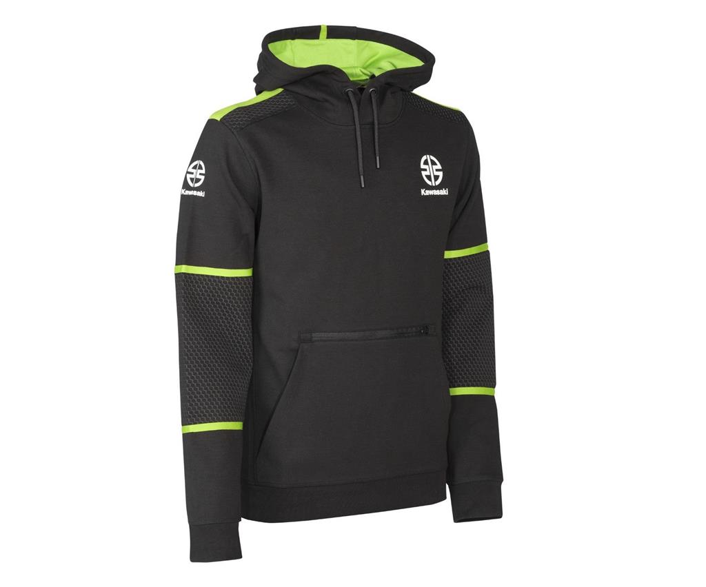 Product Image for Kawasaki Sports Hoody Svart Grön