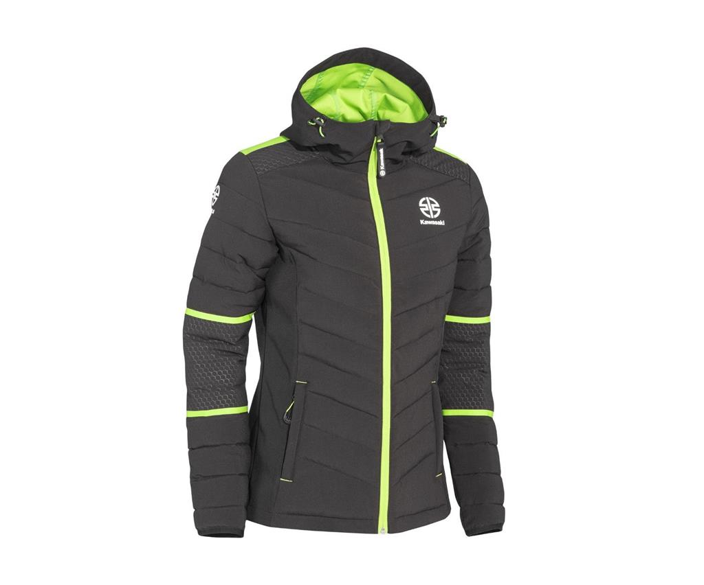 Product Image for Kawasaki Sports Vadderad Jacka Dam Svart Grön