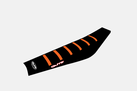 Product Image for Guts Ribbed Sadelöverdrag Standardhöjd Svart Orange