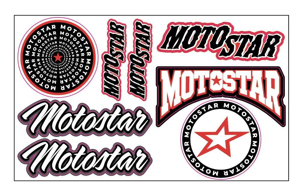 Product Image for Motostar Dekalark 123 x 201 mm
