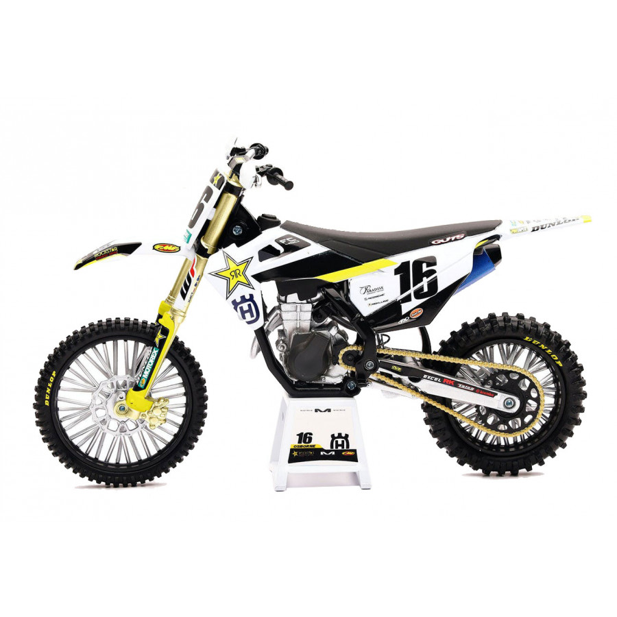 Product Image for New-Ray Leksakscross 1:12 Rockstar Energy HUSQVARNA FC450 Zach Osborne