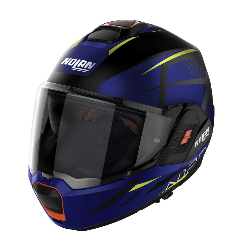 Product Image for Nolan N120-1 Nightlife N-Com Hjälm 28/Flat Black