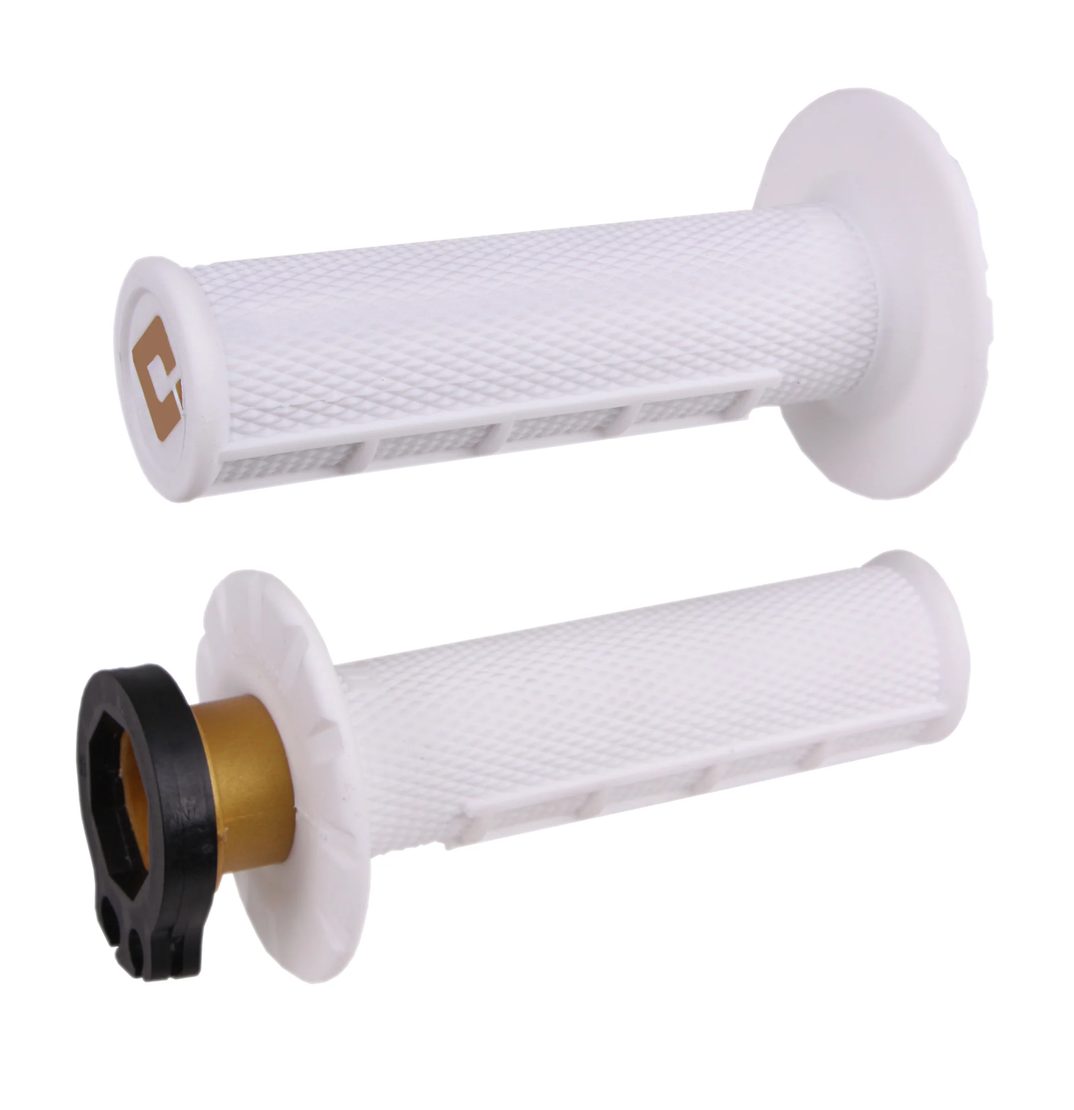 Product Image for ODI Half Waffle Lock-On Gummihandtag Vit (Soft)
