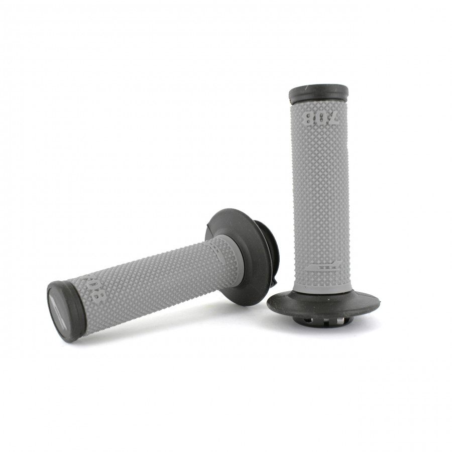 Product Image for Progrip 708 Dual Density No Waffle Lock-On Gummihandtag Svart Grå