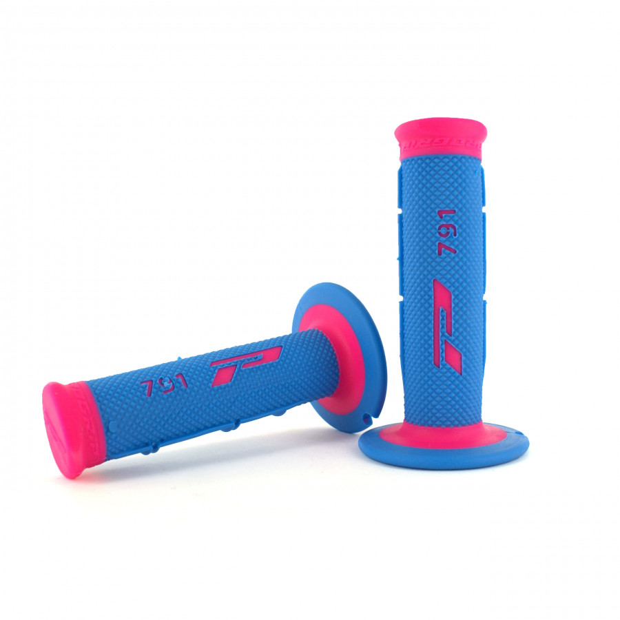 Product Image for Progrip 791 Dual Density Half Waffle Gummihandtag Blå Rosa