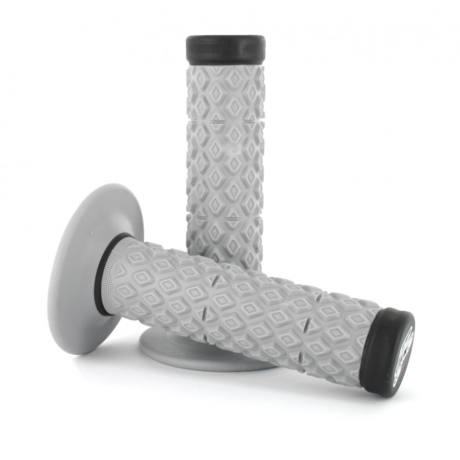 Product Image for Renthal Aramid Comfort R-Works Dual Compound Gummihandtag Svart Grå