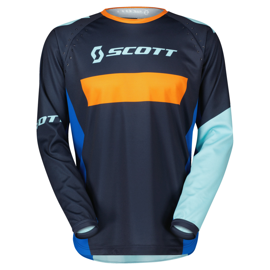 Product Image for Scott 350 Dirt Crosströja Barn Blå Orange