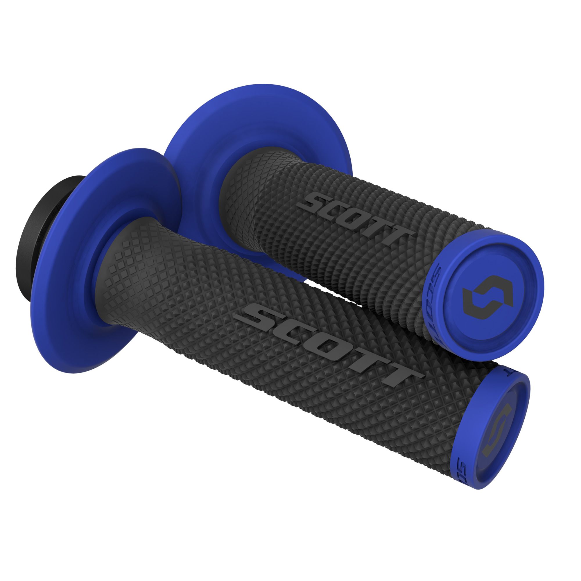 Product Image for Scott SX II Lock-On Gummihandtag Blå + Cam set