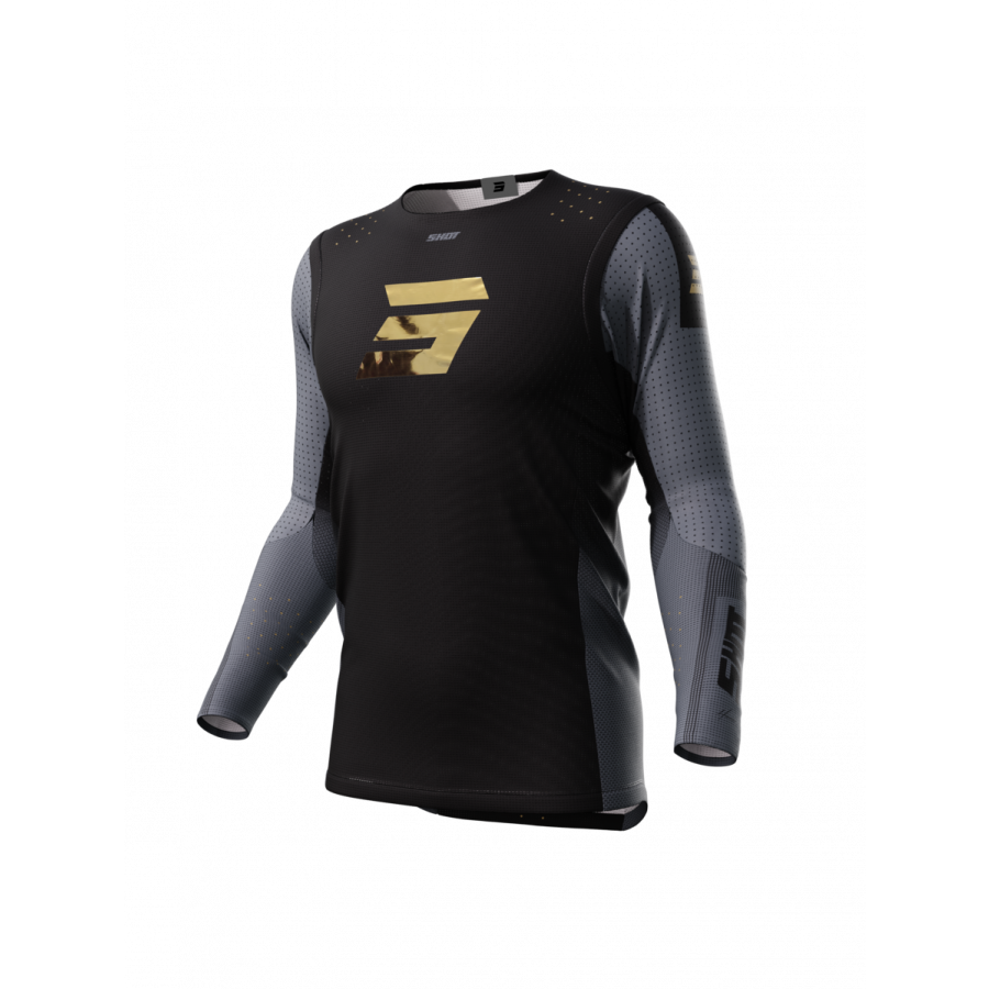 Product Image for Shot Aerolite Honor Crosströja Svart Guld