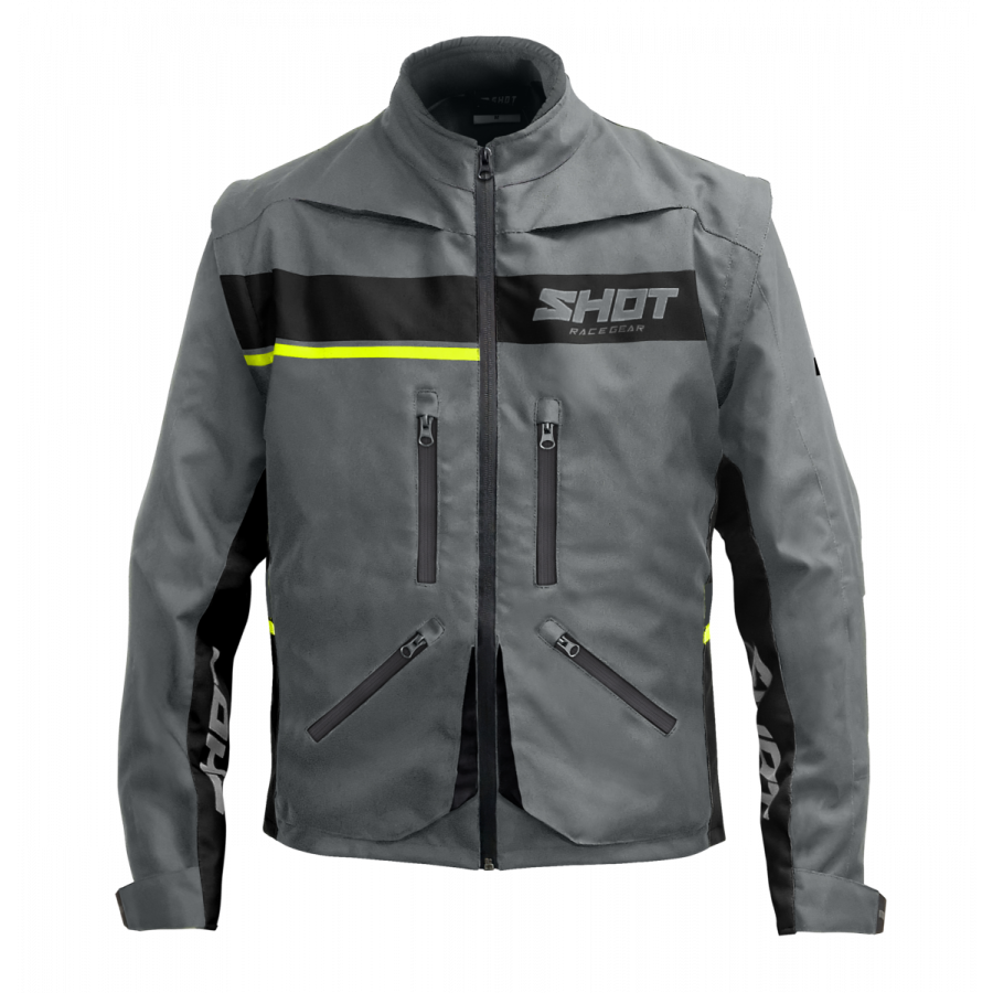 Product Image for Shot Contact Assault 2.0 Jacka Grå Neongul
