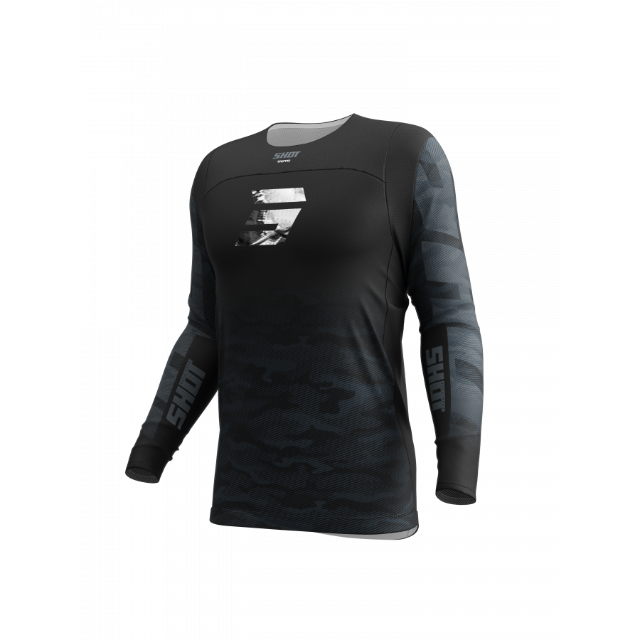 Product Image for Shot Contact Tactic Crosströja Silver Svart