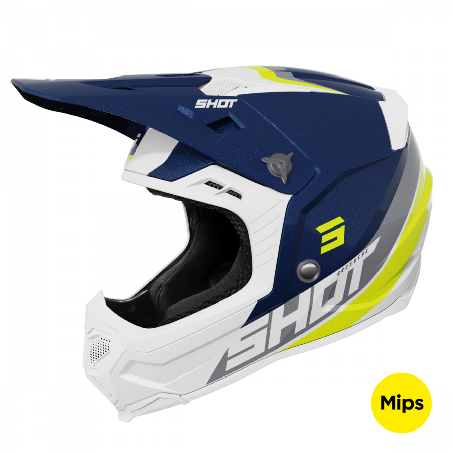 Product Image for Shot Core Custom Crosshjälm Blå Pärlig