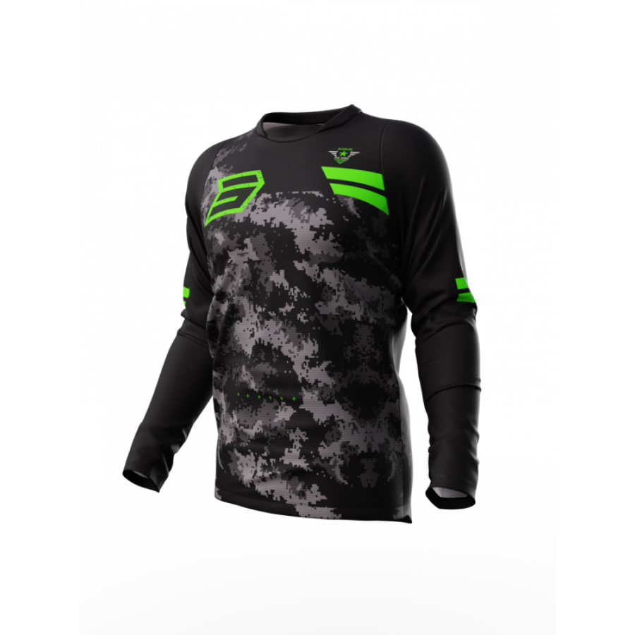 Product Image for Shot Devo Army Crosströja Svart Grön